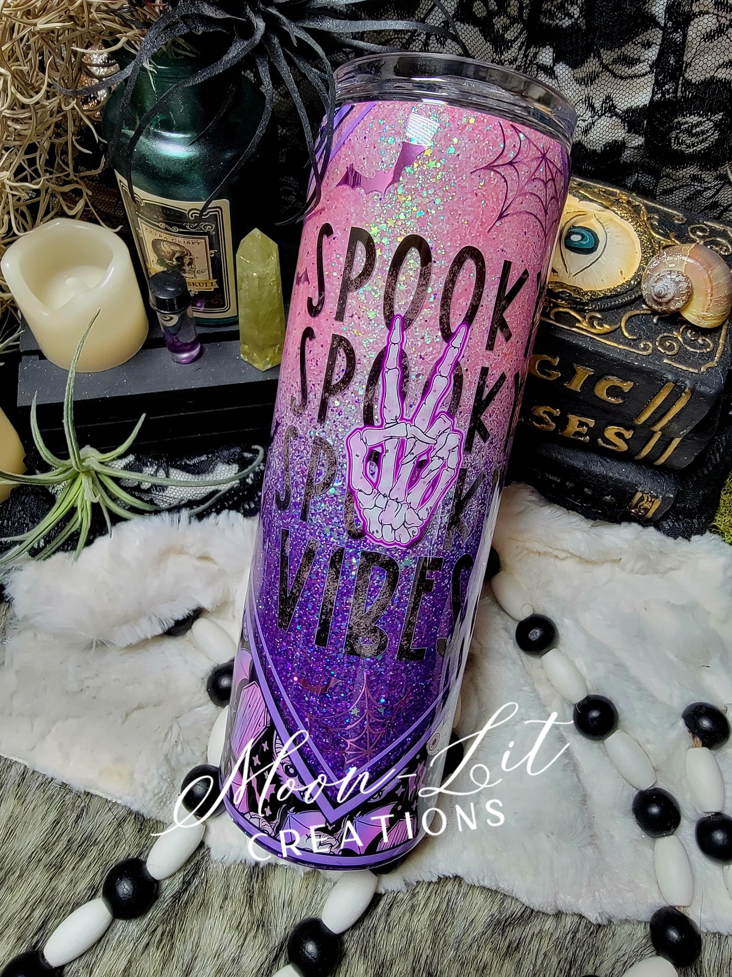 Spooky Vibes 30oz Skinny