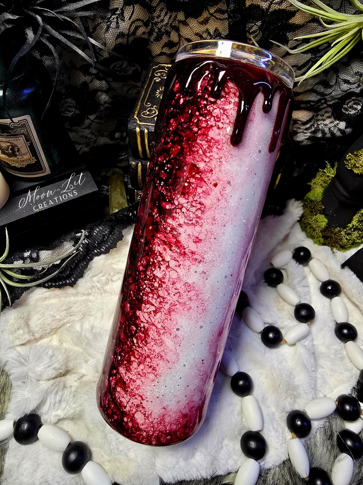 30oz Spooky Blood drip cup