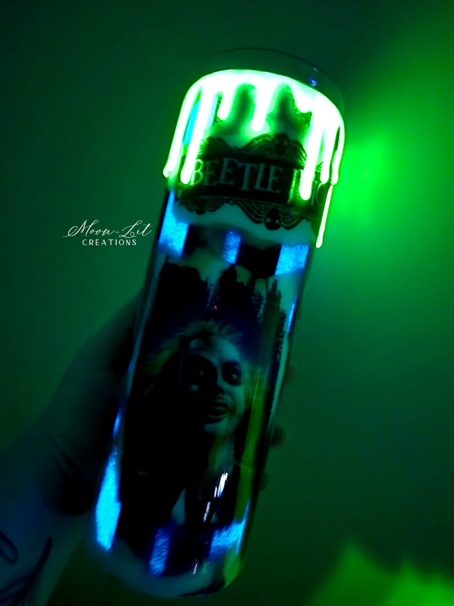 Beetle Juice Glow in the dark 30oz cup (Ready to Ship)