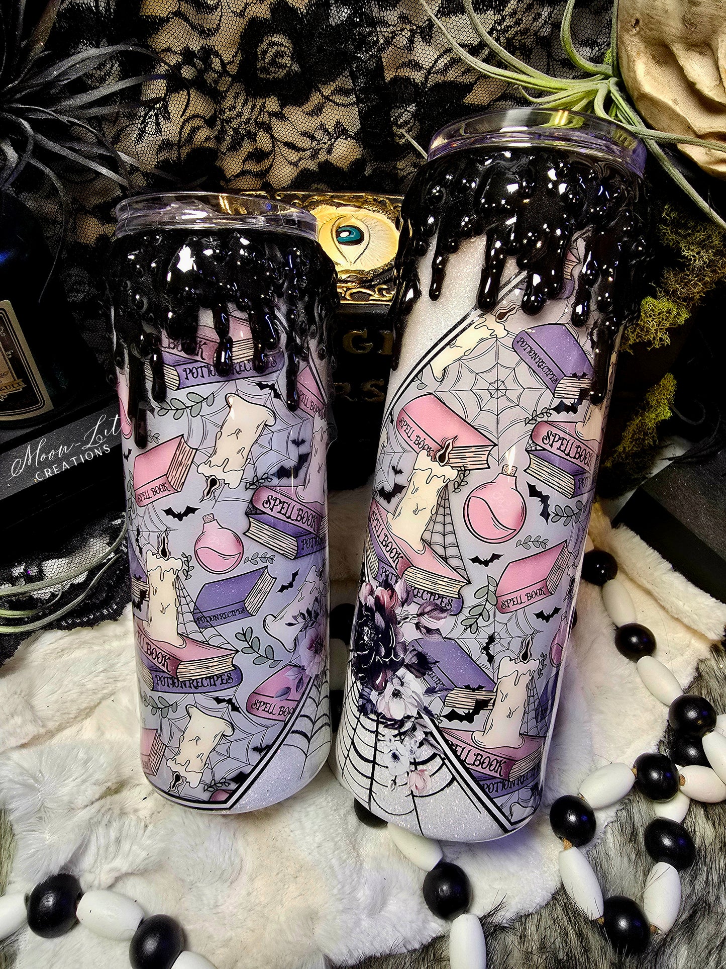 Black Flame candle cups