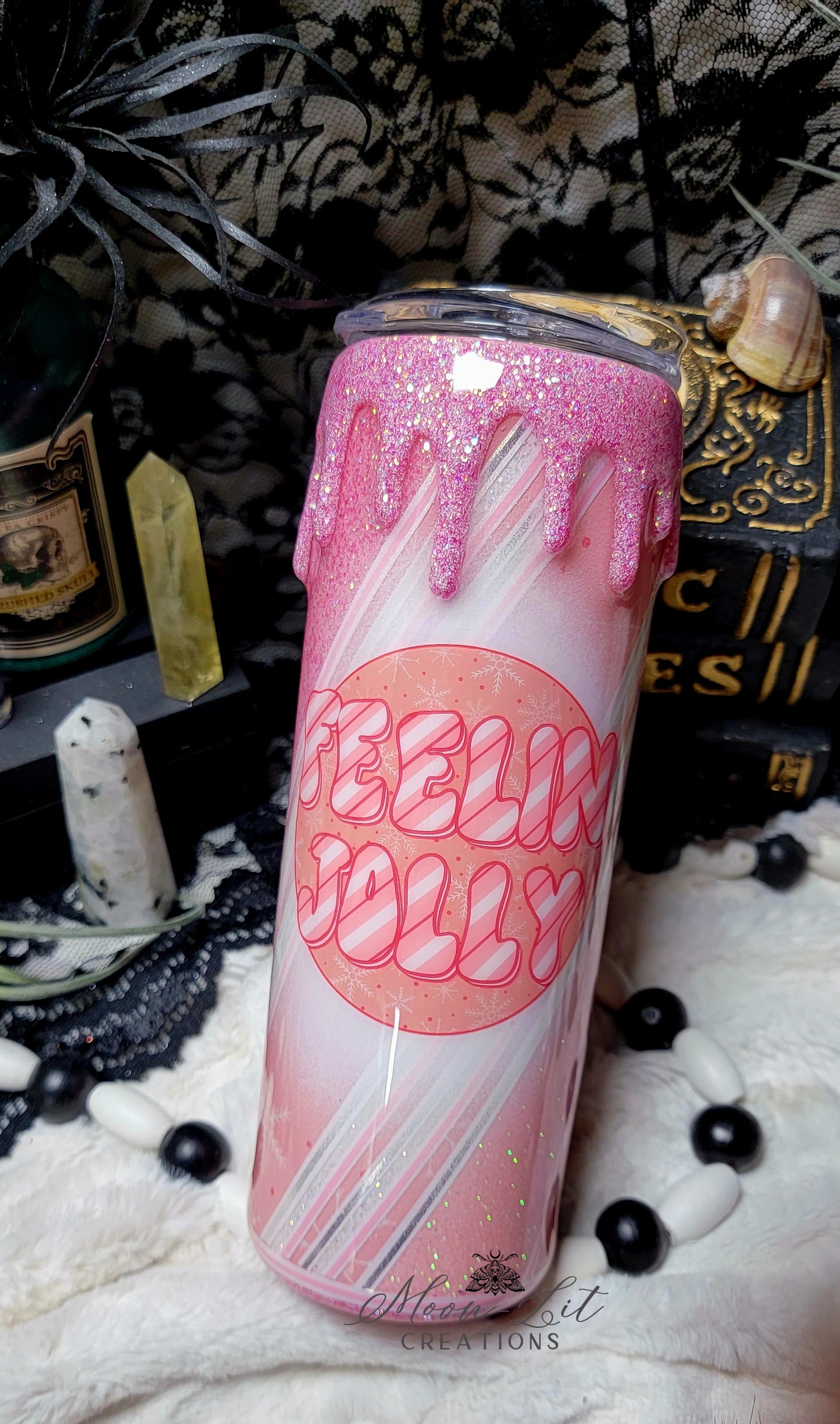 Pink Feeling Jolly 20oz Skinny (Ready to Ship)