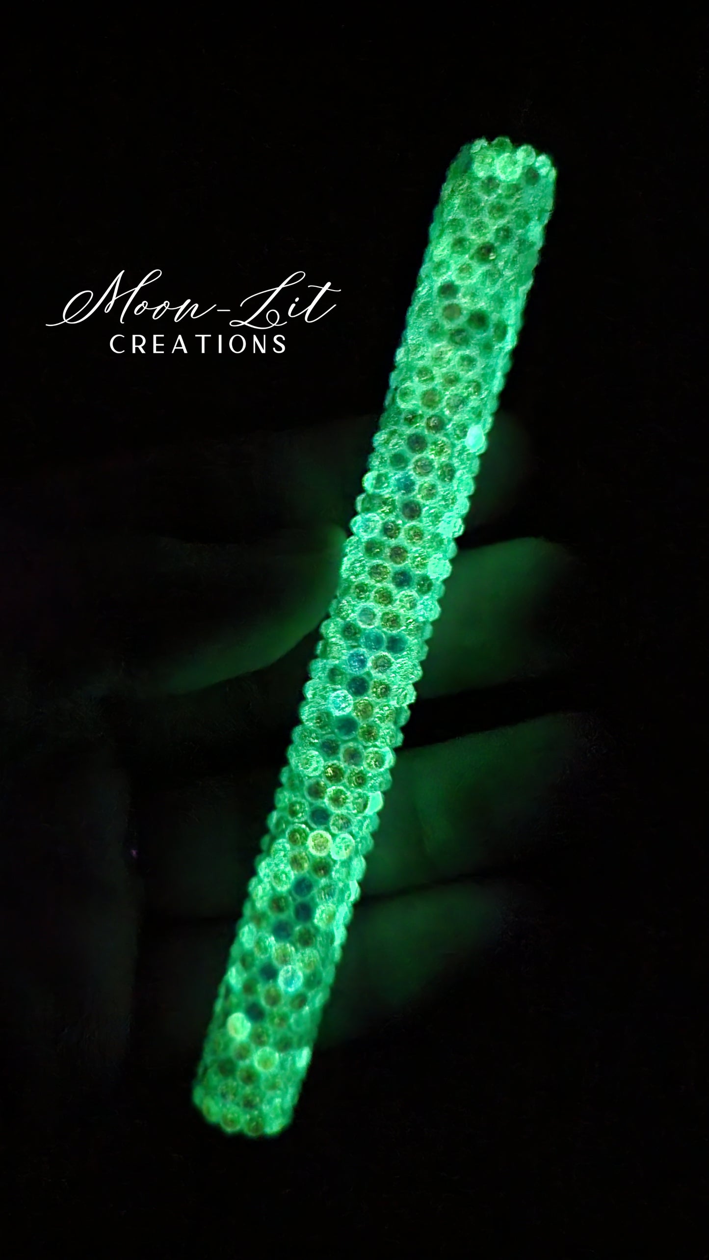 Star Fall Glow in the Dark Rhinestone pen