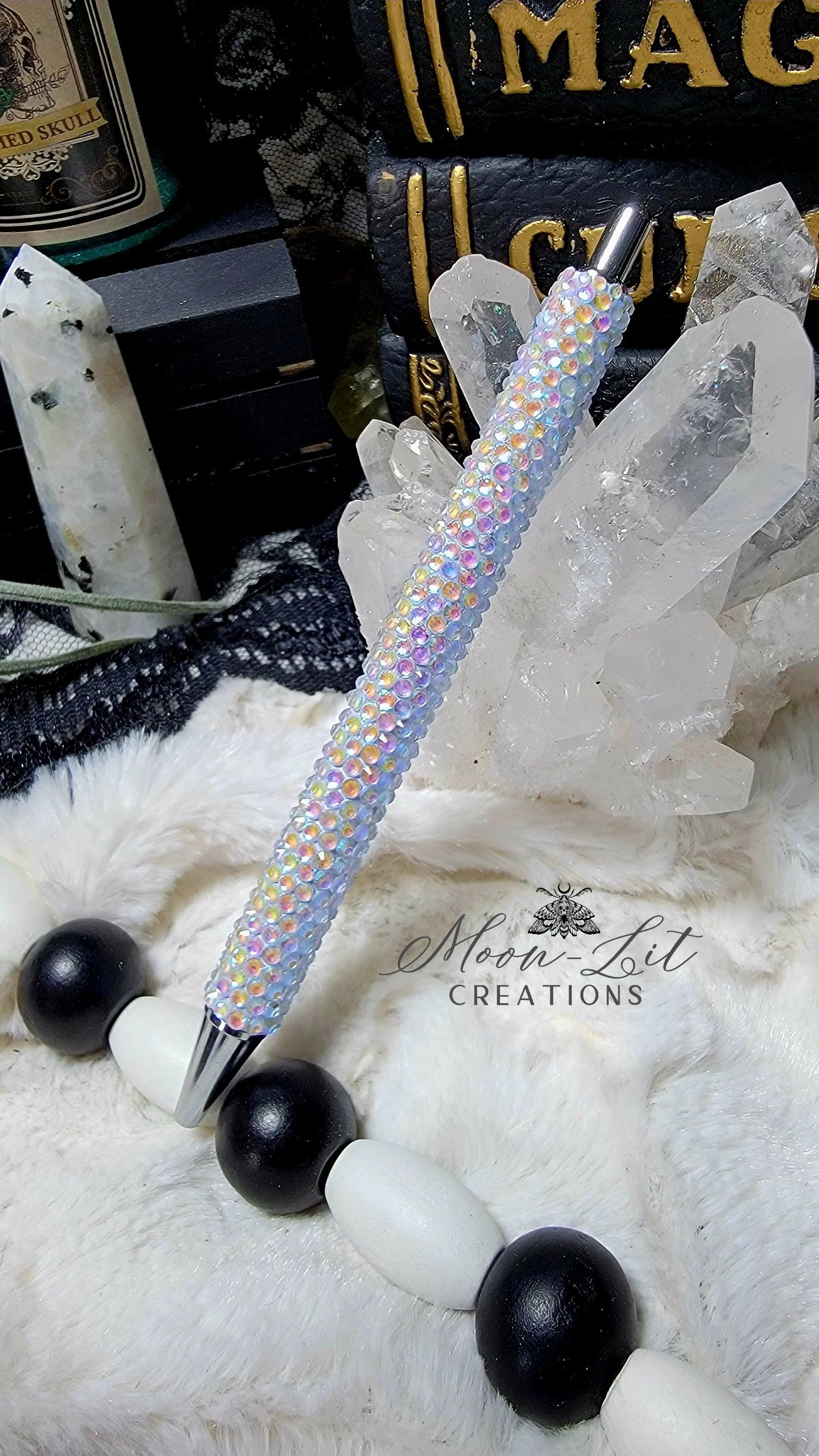 Star Fall Glow in the Dark Rhinestone pen