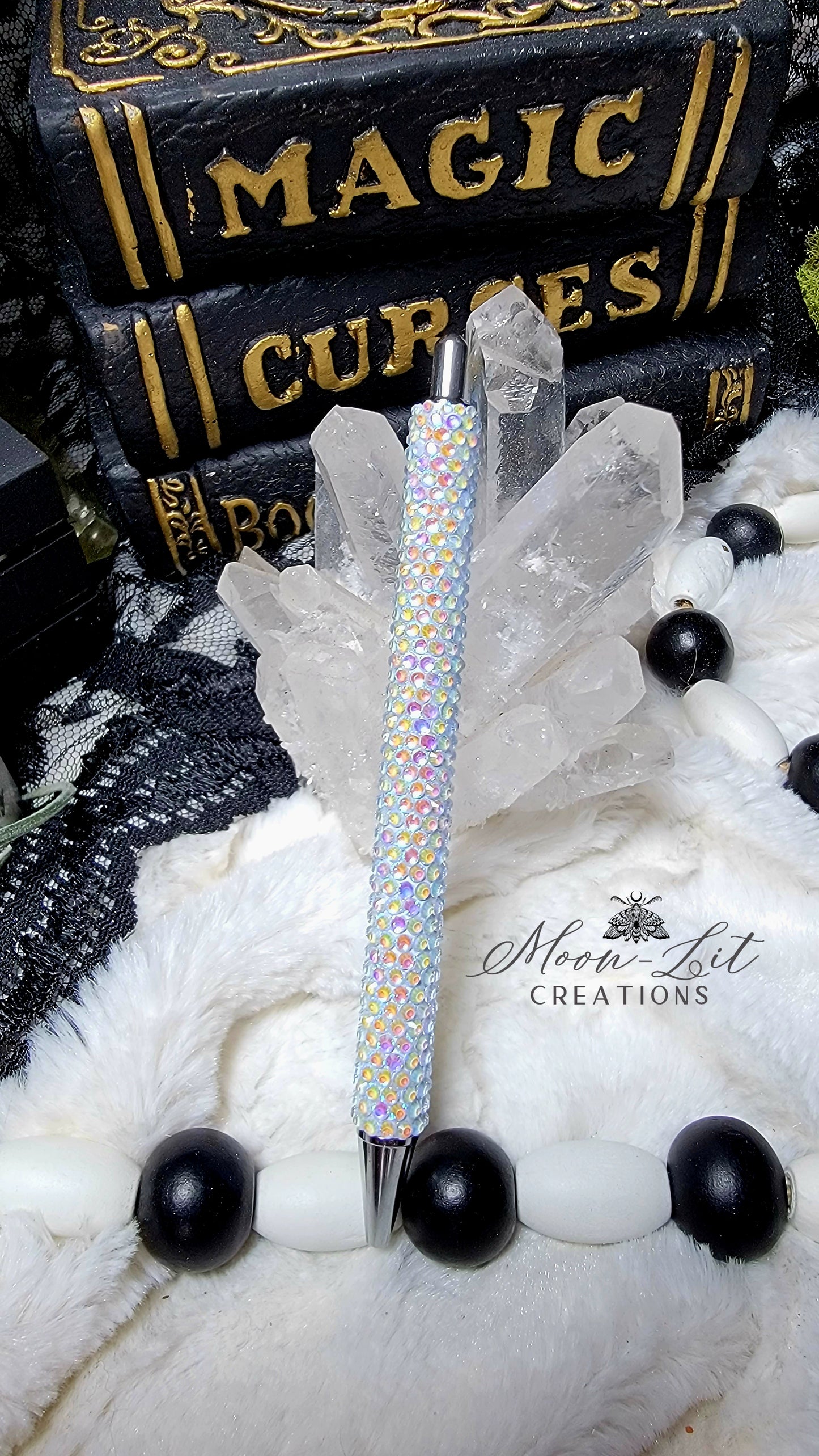 Star Fall Glow in the Dark Rhinestone pen