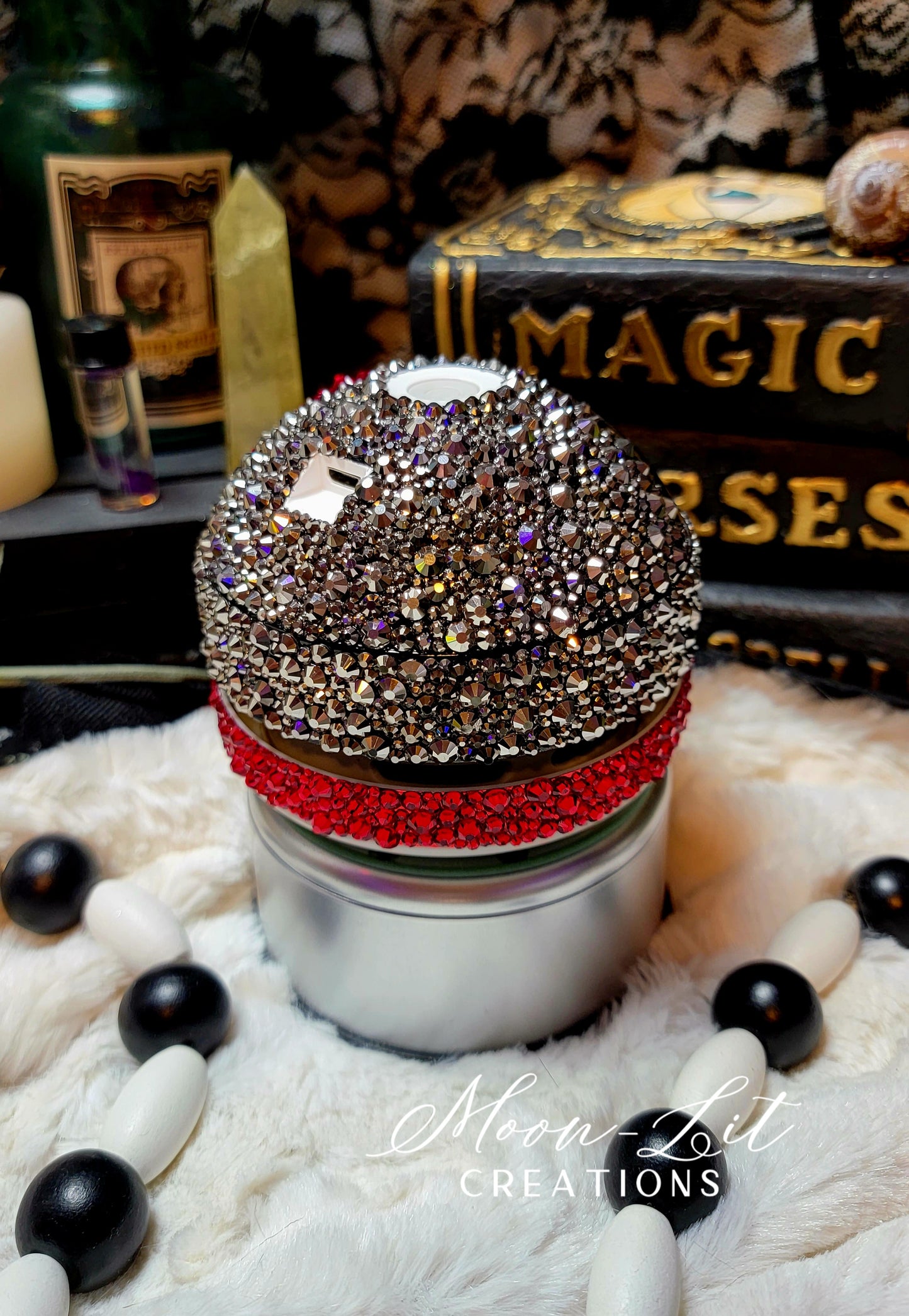 Red & Black Eva glitter vacuum (Ready to Ship)