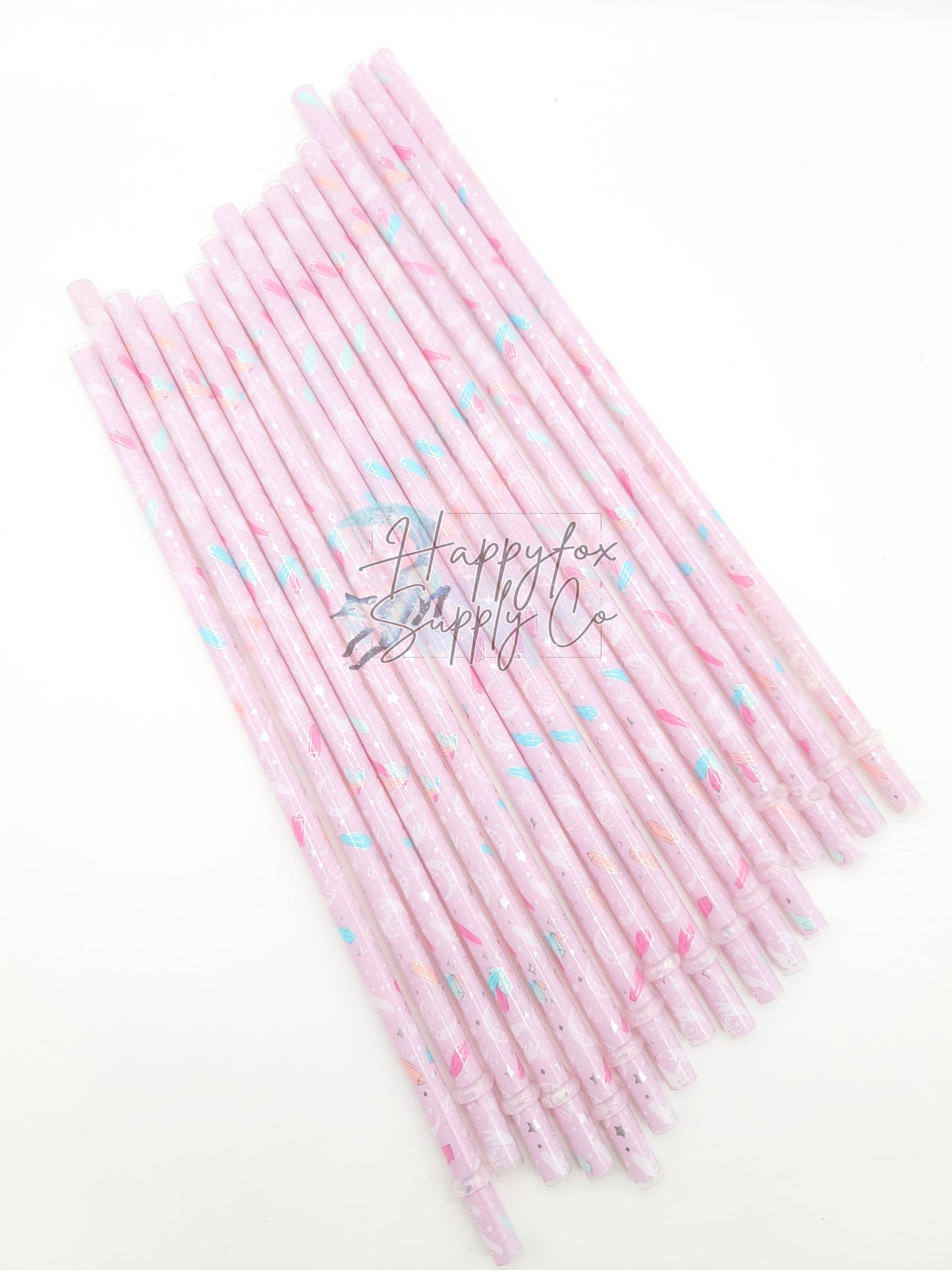 Metallic Mystic Crystal Straws