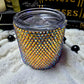 Sunset multi shift Rhinestoned Whiskey Tumbler (Ready to Ship)