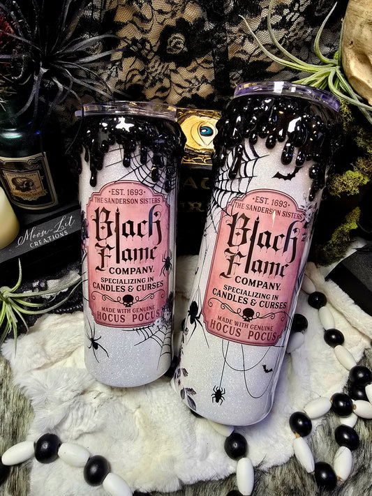 Black Flame candle cups