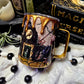12oz Gothic Floral Coffee mug