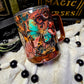 12oz Floral Steam punk coffee mug
