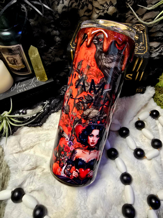 20oz Queen of heart cup