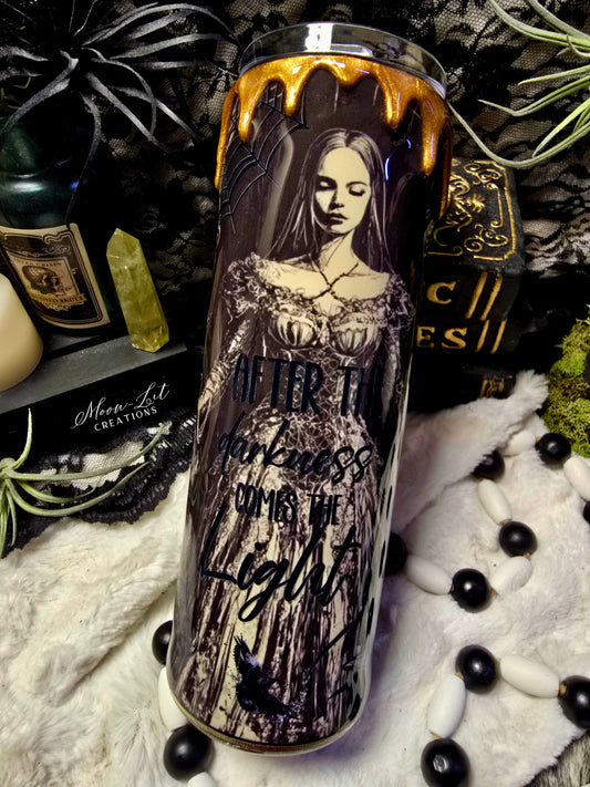 30oz Gothic Lady of the night cup