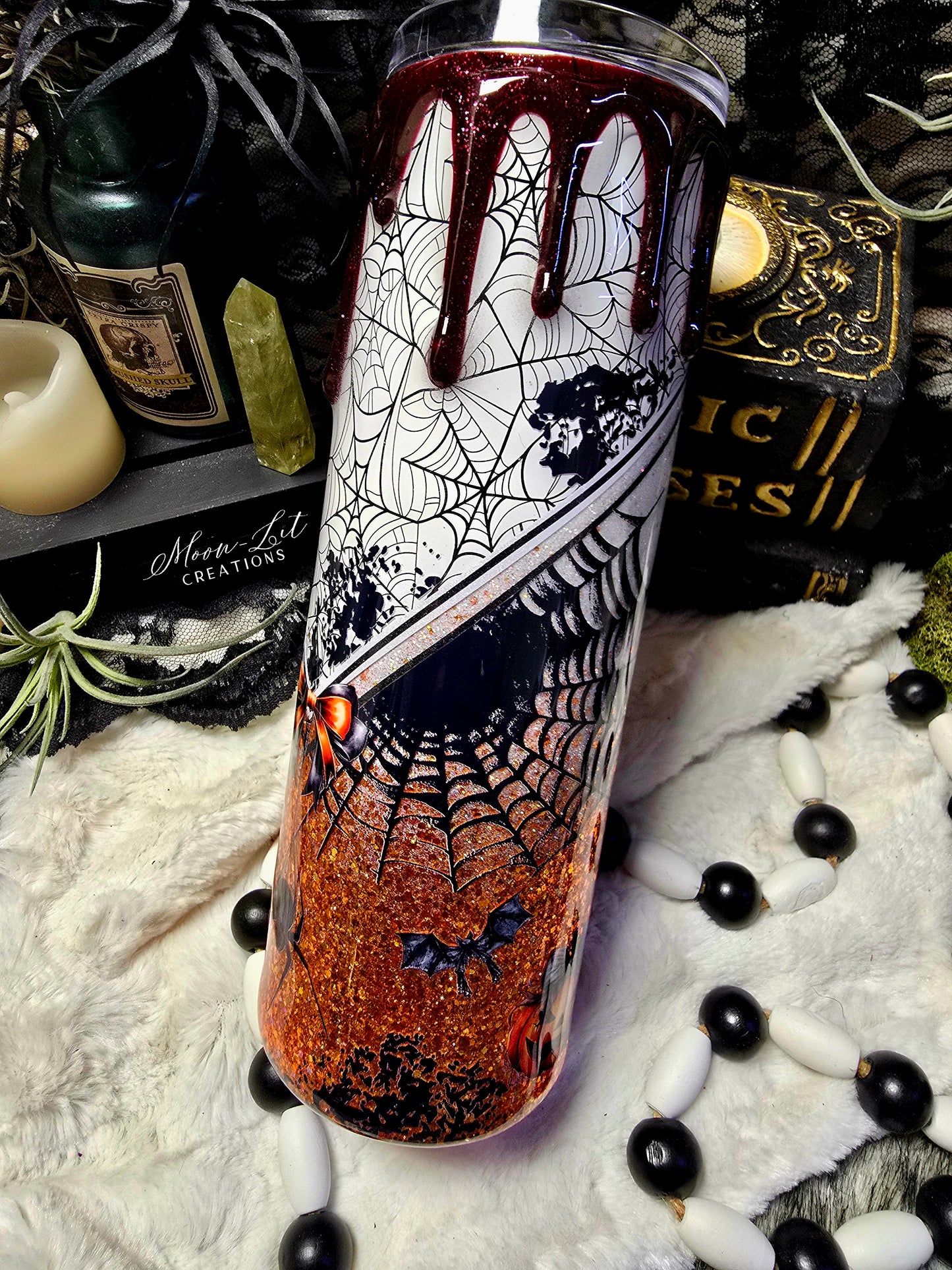 30oz Stay Spooky Mama Glow in the dark cup