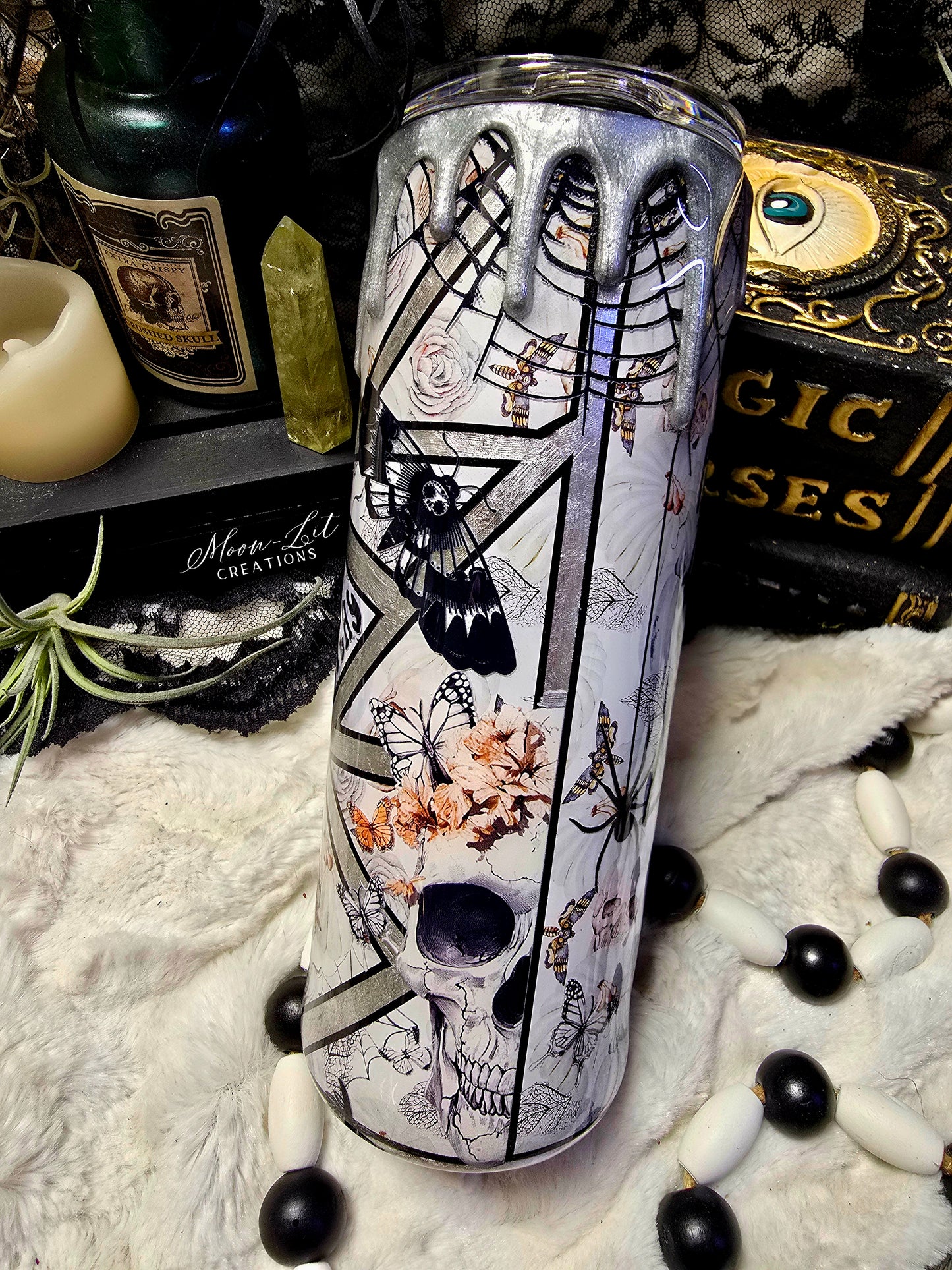 20oz After Darkness Comes the Light witchy cup