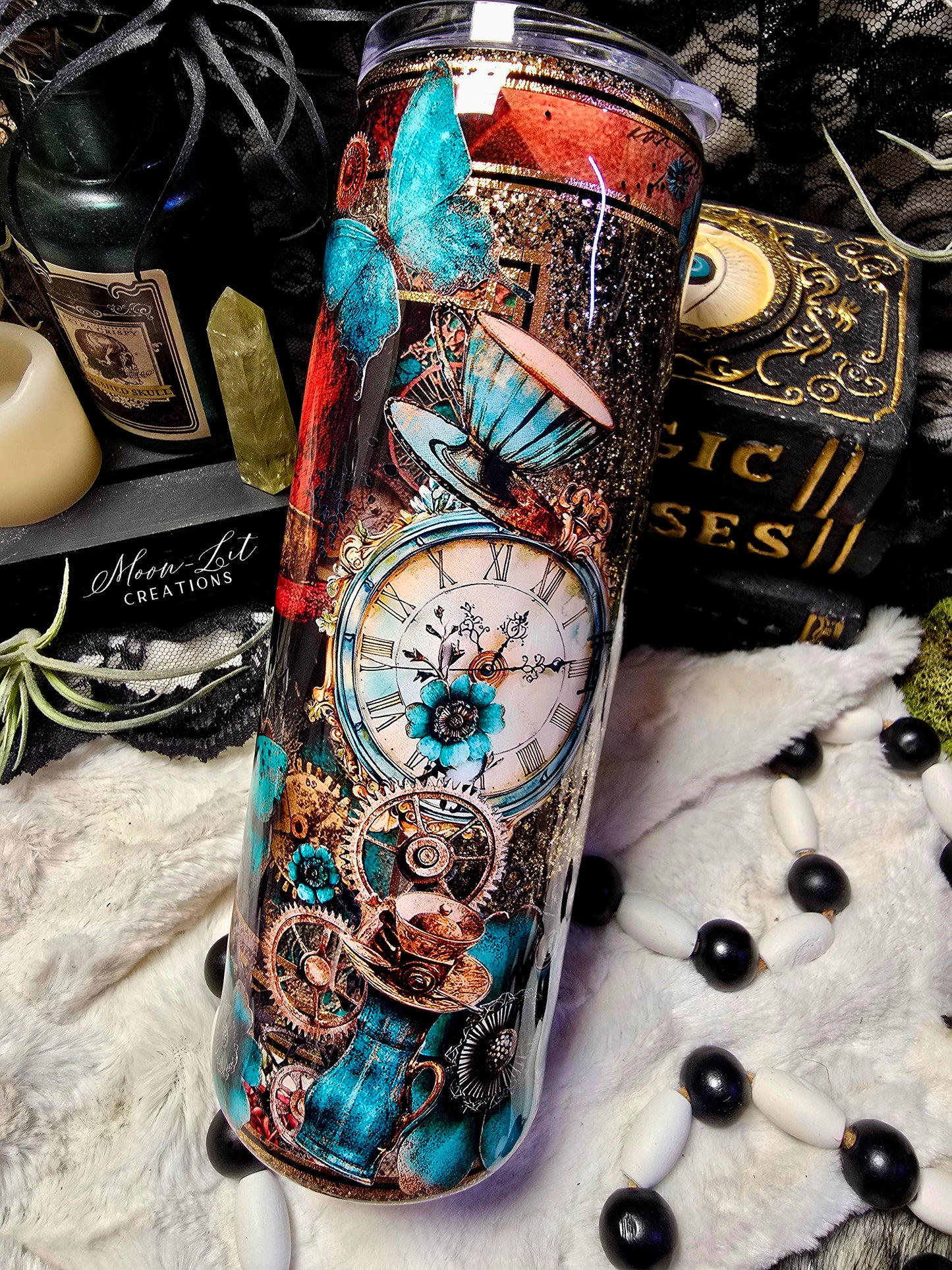 30oz Mad Hatter inspired cup
