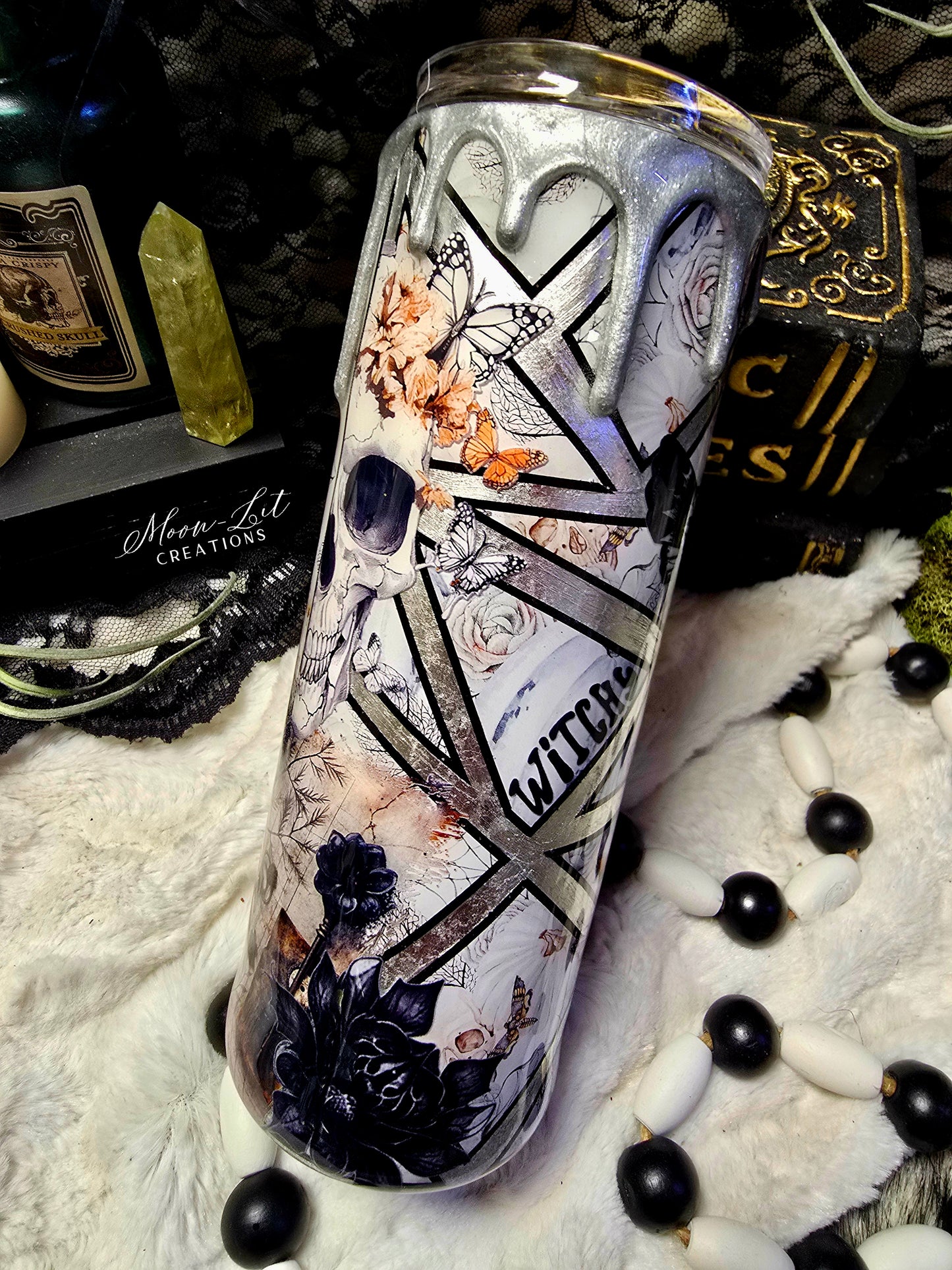 20oz After Darkness Comes the Light witchy cup