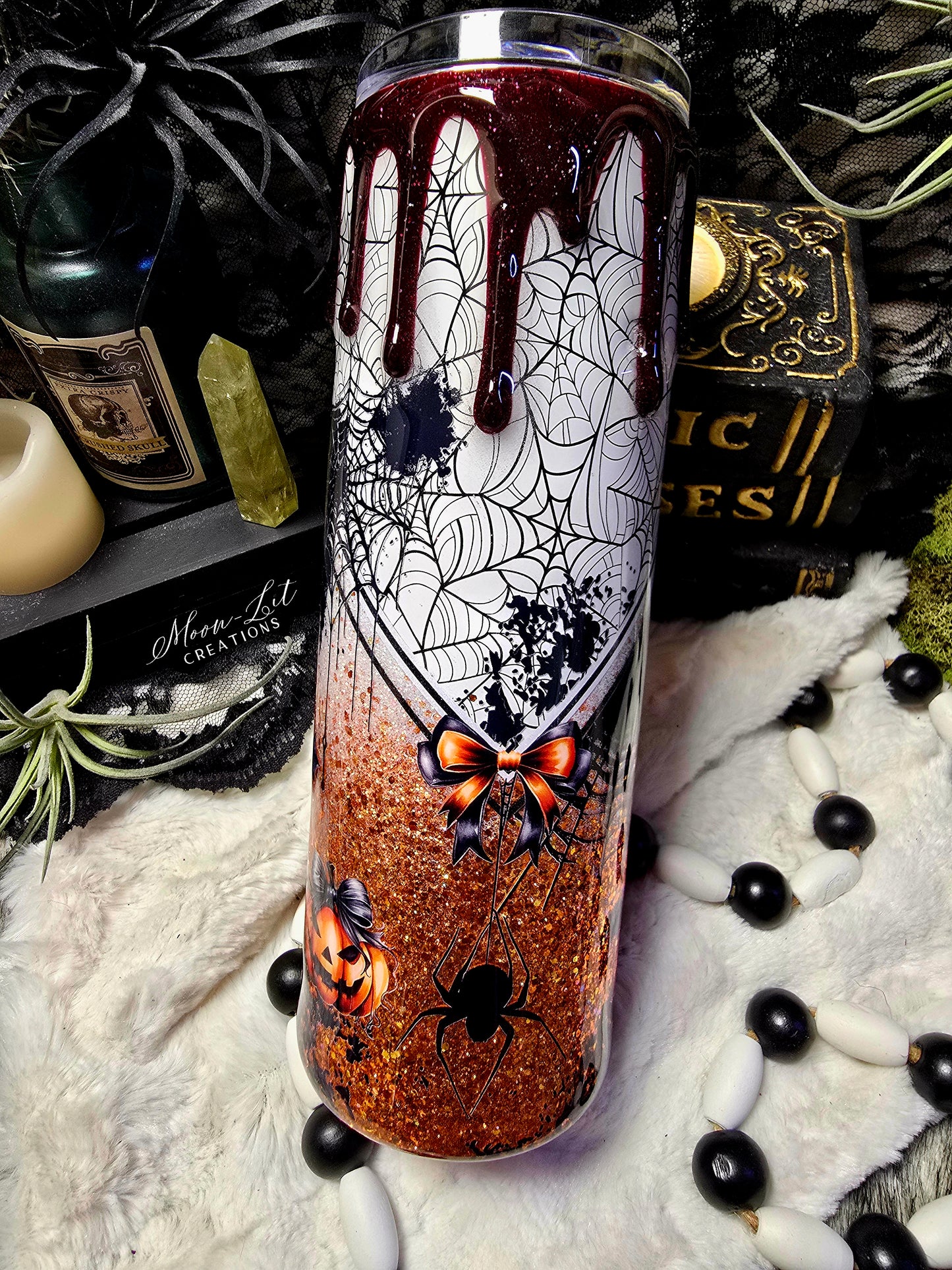 30oz Stay Spooky Mama Glow in the dark cup