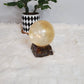 Honey Calcite Sphere
