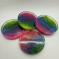 Abstract Rainbow coasters (Set of 4)