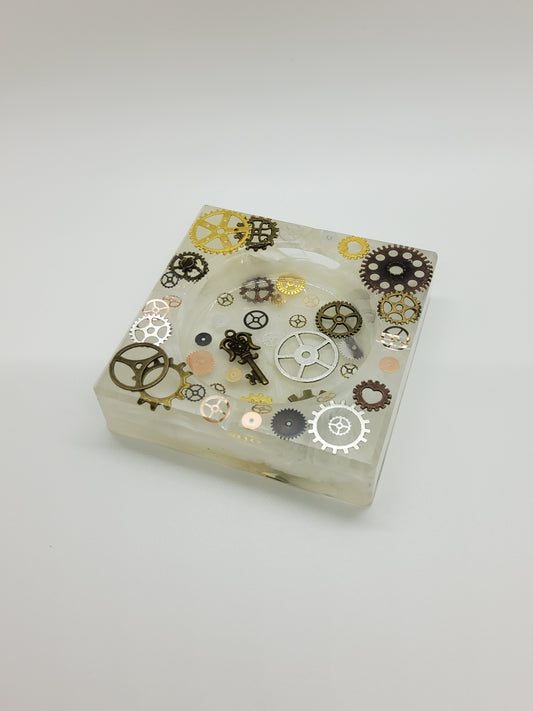 Steampunk Gear small Ashtray