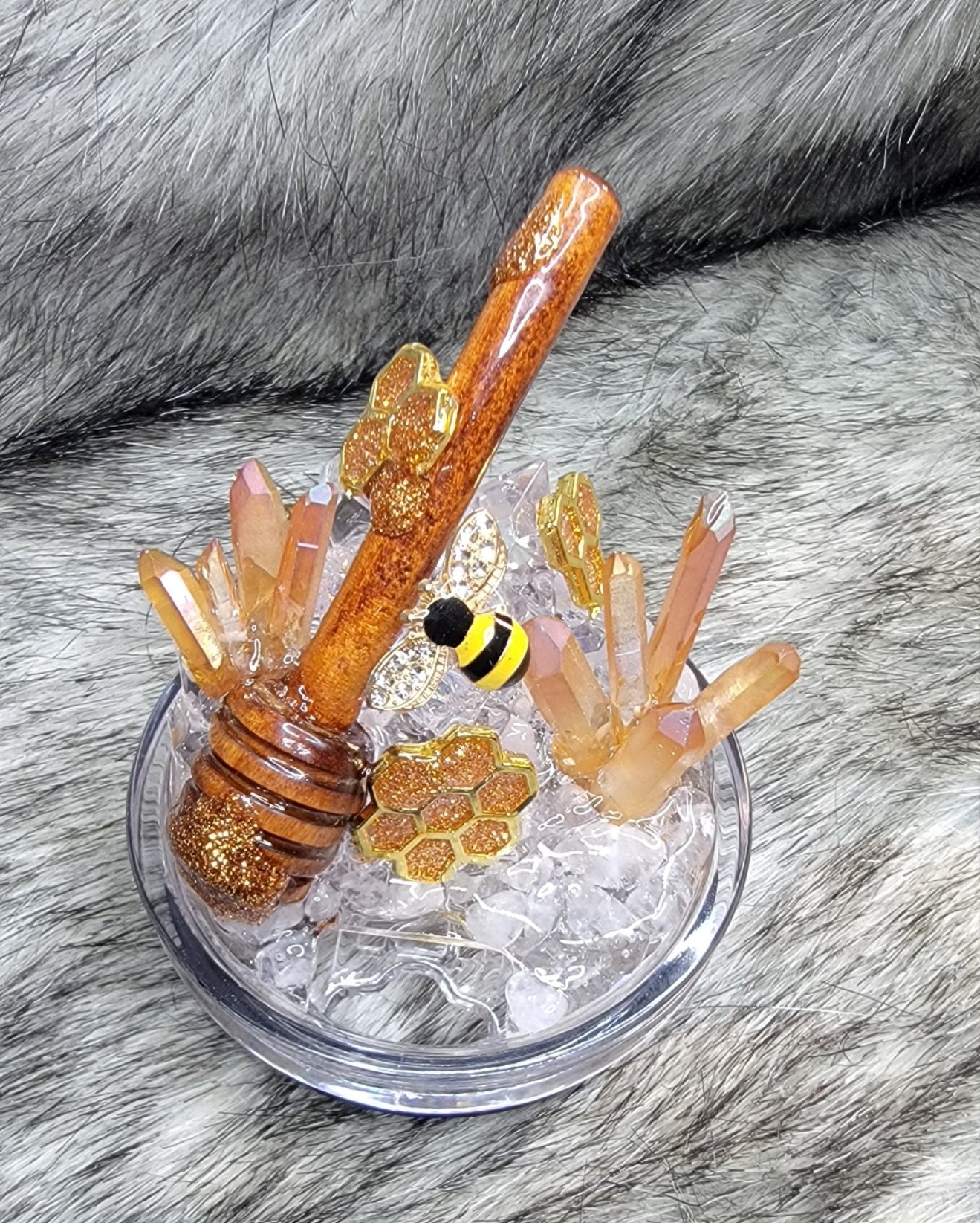 Bee crystal topper (Pre Order)