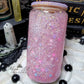 Pink Its Freezing Glass Snowglobe 12oz (Ready to Ship)