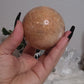 Peach Moonstone Sphere