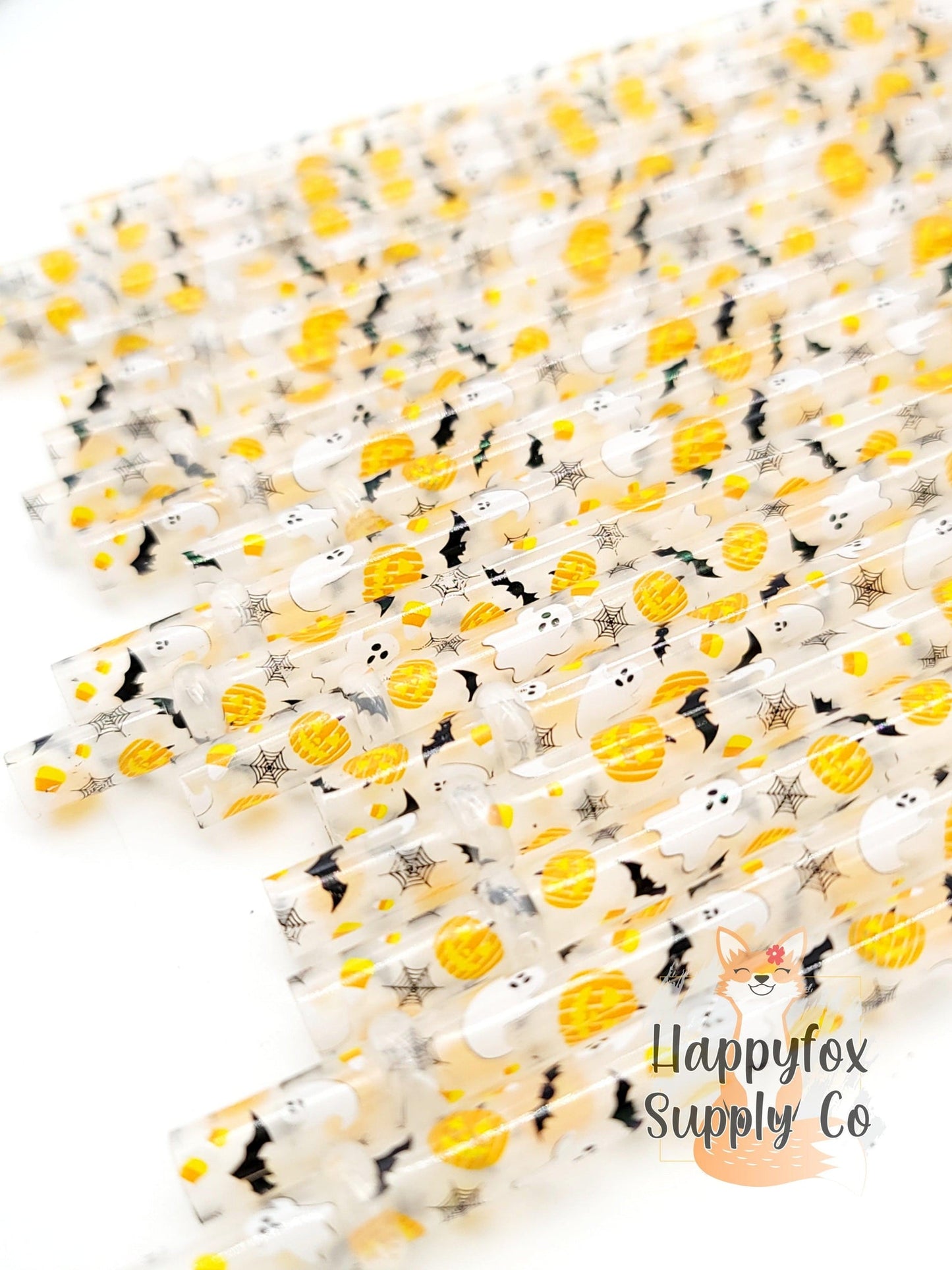 10" Halloween Straws