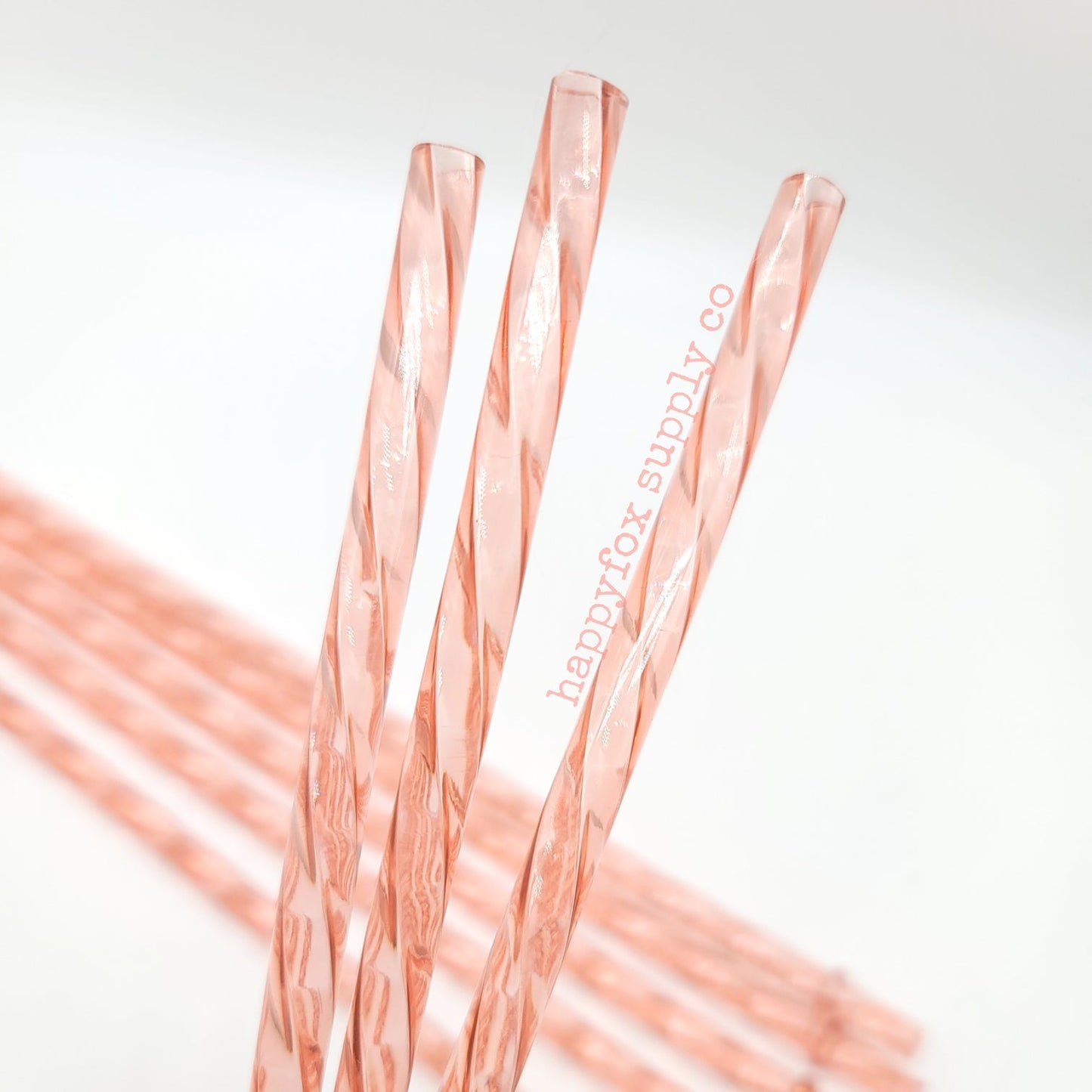 10" Swirl Straws
