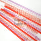 10" Swirl Straws