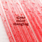 10" Blood Splater (Color Changing) Reausable Plastic Straw