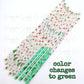 10" Color Changing Grouch Reusable Straw