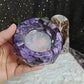 Small Charoite & Selenite Ashtray